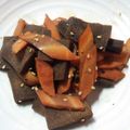 Lily322's cooksnap of when they made ＊高野豆腐と人参のさっぱり炒め＊.