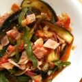 ぷちぷちを's cooksnap of when they made ニンニクベーコン風味な夏野菜の甘味噌炒め.