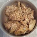 fly1963's cooksnap of when they made 炒めレンコンの辛子醤油あえ.