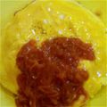 hitomix9's cooksnap of when they made 簡単トマトソースでオムライス☆.