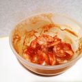 komutatata's cooksnap of when they made お弁当用レンジでエビチリ.