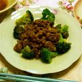 ®mama's cooksnap of when they made 牛肉とブロッコリーの粒マスタード炒め.
