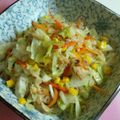 えりぱんな's cooksnap of when they made キャベツとコーンのおかかツナ炒め.