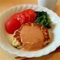 maaruchan☆'s cooksnap of when they made ふわふわ♪秘密の豆腐ハンバーグ.