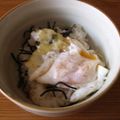 ａｋｉａｋｉ's cooksnap of when they made チーズｉｎ卵のせ塩コンブご飯.