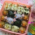 ８児のママきよっぺ's cooksnap of when they made キャラ弁☆紫ﾃﾞｺふりDEぞうさん.