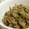 umemodoki's cooksnap of when they made 牛肉ときのこのマヨ炒め.