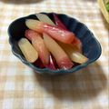クックDGCFO3☆'s cooksnap of when they made 赤かぶの甘酢漬け.