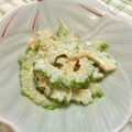 まるすけママ's cooksnap of when they made ゴーヤ嫌いでも食べれるかも～なゴーヤ和え.