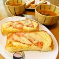 マッハママ's cooksnap of when they made フレンチハムチーズトースト.