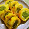 はるたん2525's cooksnap of when they made 敬老の日に米粉と豆腐の和風バームクーヘン.