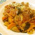 イベ長's cooksnap of when they made ＊茄子ときのこのヘルシートマトカレー＊.
