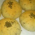 こずん☆0906's cooksnap of when they made もちもちごまプチパン.