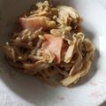 くむちん's cooksnap of when they made 【話題入り】ベーコンとエノキの甘辛炒め♪.