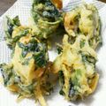 はなはならん's cooksnap of when they made モロヘイヤ・みょうが・ちくわの天ぷら.