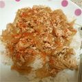 OomiYui's cooksnap of when they made 鶏そぼろ丼.