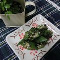 ぽっぽぺぺ's cooksnap of when they made 胡麻和えのゴマ☆.