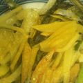 sumzumi's cooksnap of when they made ニラとじゃがいもだけ☆焼くだけで美味しい.
