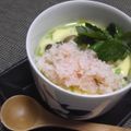 ハット♪'s cooksnap of when they made 敬老の日✿かに缶で簡単！茶碗蒸し✿.