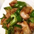ぺいくみ's cooksnap of when they made 鶏ももとレンコンのにんにくめんつゆ炒め☆.