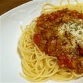 ぱがねる's cooksnap of when they made 本格☆こだわりのミートソースパスタ.