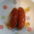 ミロ9607's cooksnap of when they made ウィンナー炒め(ごま油焦がし醤油).