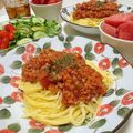 みぃぃちゃま's cooksnap of when they made 簡単☆ミートソース.