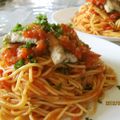 ☆☆あっきん☆☆'s cooksnap of when they made ♡秋刀魚の柚子コショウトマトパスタ♡　.
