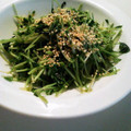 ゆらら１７'s cooksnap of when they made 豆苗のさっと炒め.