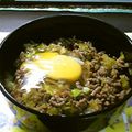 みゆさぎ's cooksnap of when they made ひとりランチ☆甘辛そぼろ丼.