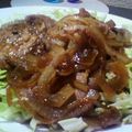 あかなな's cooksnap of when they made 野菜がたっぷり食べられる豚生姜焼き.