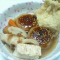 CHI〜CHAN's cooksnap of when they made レンジで簡単✩おでんに味噌♪.