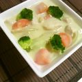 はちみつ花子's cooksnap of when they made チキンとブロッコリーのクリームシチュー.
