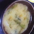 ＳＯＲＡ＿ＳＯＲＡ's cooksnap of when they made ☆いつもの味噌汁に余った餃子の皮☆.