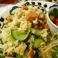 akilondon's cooksnap of when they made 簡単美味しい★スパムチャーハン.