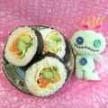 みなみんくっきんぐ's cooksnap of when they made 恵方巻きにも♪鮭フレークで太巻き.