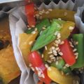 ｏｔｅｆｕ's cooksnap of when they made アスパラとパプリカのごま和え☆.