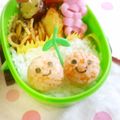 あやめんたいこ's cooksnap of when they made 子供が喜ぶお弁当☆さくらんぼ＆りんご.