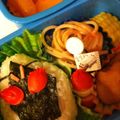 りぃあぁ☆ママ's cooksnap of when they made 超簡単!!仮面ライダーフォーゼ☆キャラ弁.