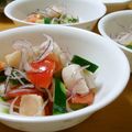 cafe-cafe's cooksnap of when they made ほたて入り野菜サラダ.