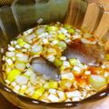 まぁ～ふぃー's cooksnap of when they made 【めんつゆとラー油で】旨い！ざるラーメン.