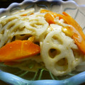 maruru-nn's cooksnap of when they made 蓮根とごぼうと人参のサラダ.
