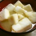 maruru-nn's cooksnap of when they made 2つの食感♪はんぺんと豆腐のみそ汁.