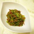 みみもぐら's cooksnap of when they made ゴーヤーとコンビーフのペッパーマヨ.