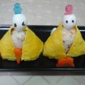 あっと１２２４'s cooksnap of when they made お寿司で作るお雛様♪.