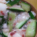 びば３'s cooksnap of when they made 簡単♪長芋ときゅうりのたたき梅和え.