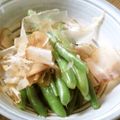 ruikoo's cooksnap of when they made インゲンのおかか和え・マーガリン風味.