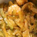 かんちゃん苺's cooksnap of when they made 海老とゴーヤのケチャップ炒め.