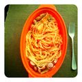 salymama's cooksnap of when they made ルクエ☆簡単お手軽ナポリタン♪.