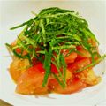 ふるびあ's cooksnap of when they made トマトとシソのオリーブオイルがけ.